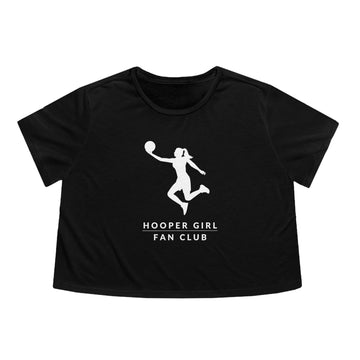 Hooper Girl Fan Club Women's Flowy Cropped Tee