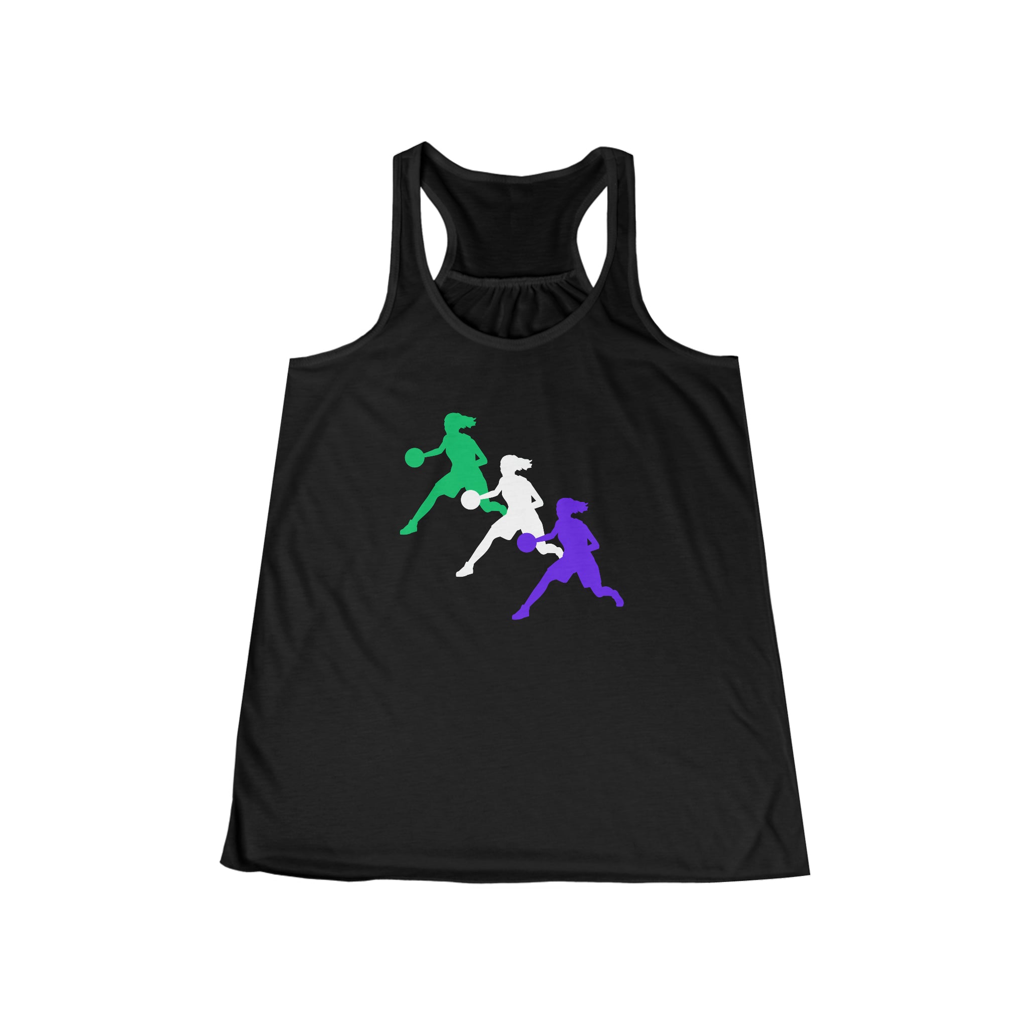 Women's Triple Crossover Flowy Racerback Tank