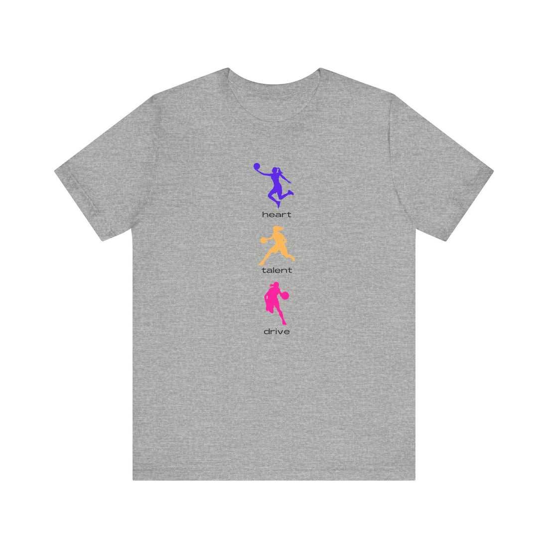 Hooper Girl Womens Heart Talent Drive Tee
