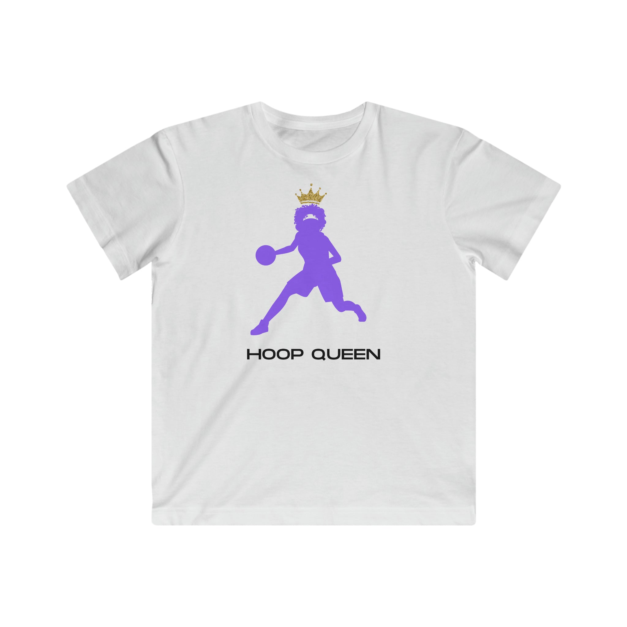 Hoop Queen Kids Fine Jersey Tee