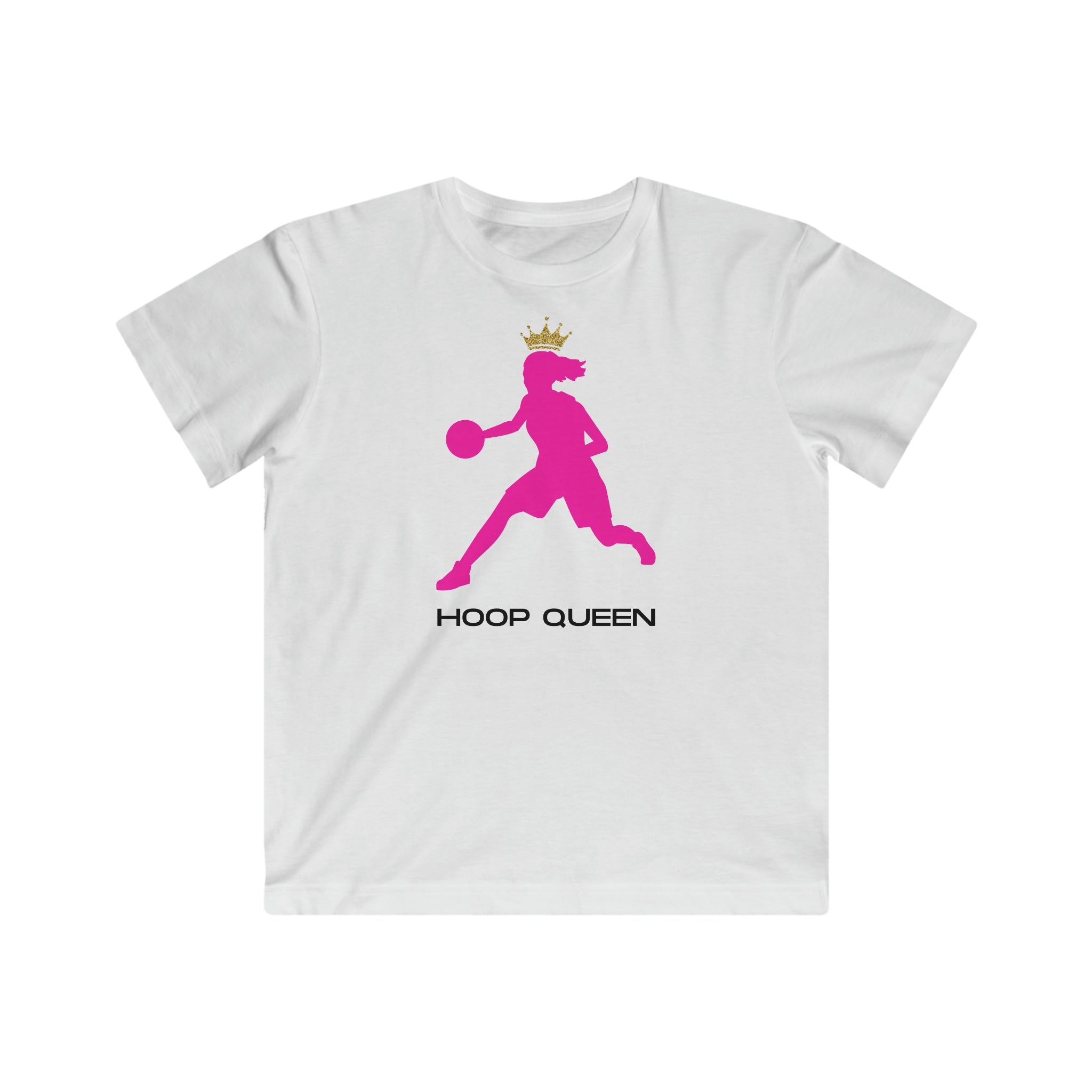 Hoop Queen Kids Fine Jersey Tee