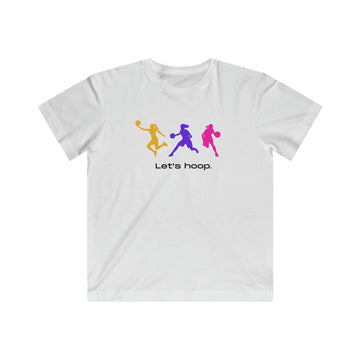 Let's Hoop Kids Fine Jersey Tee